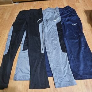Nike Black and Gray Sweatpants for Ultimate Comfort